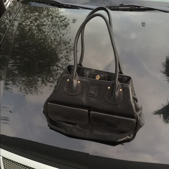 Now 20% OFF BIG BLACK Leather DOONEY w/POCKETS Galore! HP-Thanks 4 Likes.4July23 - Picture 6 of 8